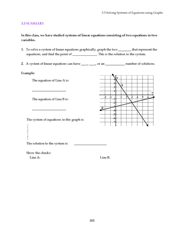 Math 021 Introductory Algebra, Third Edition - Page 165