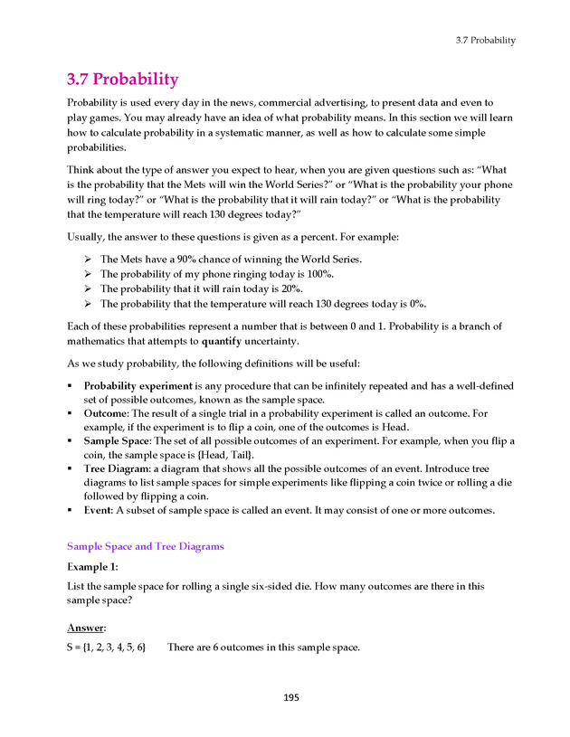 Math 021 Introductory Algebra, Third Edition - Page 195
