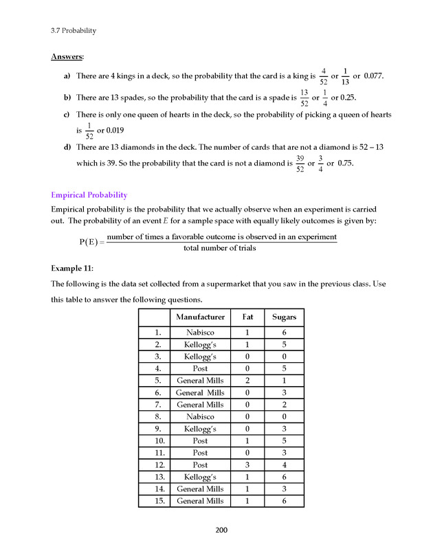 Math 021 Introductory Algebra, Third Edition - Page 200