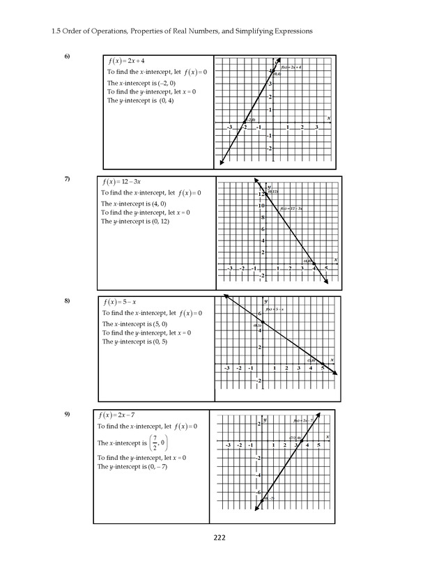 Math 021 Introductory Algebra, Third Edition - Page 222