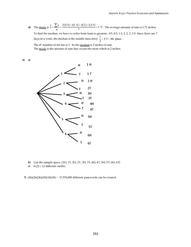Math 021 Introductory Algebra, Third Edition - Page 251
