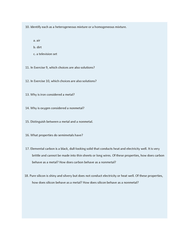 What is Chemistry? Chapter 1 - What is Chemistry? 11