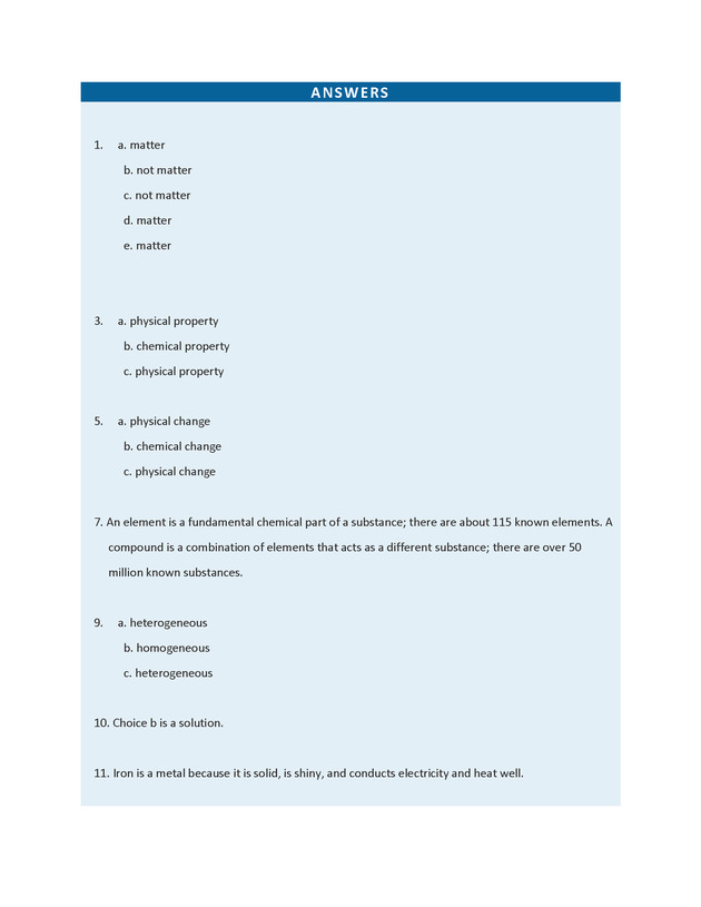 What is Chemistry? Chapter 1 - What is Chemistry? 12