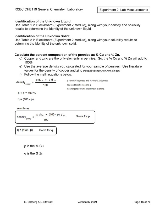 RCBC CHE116 General Chemistry I Laboratory - New Page