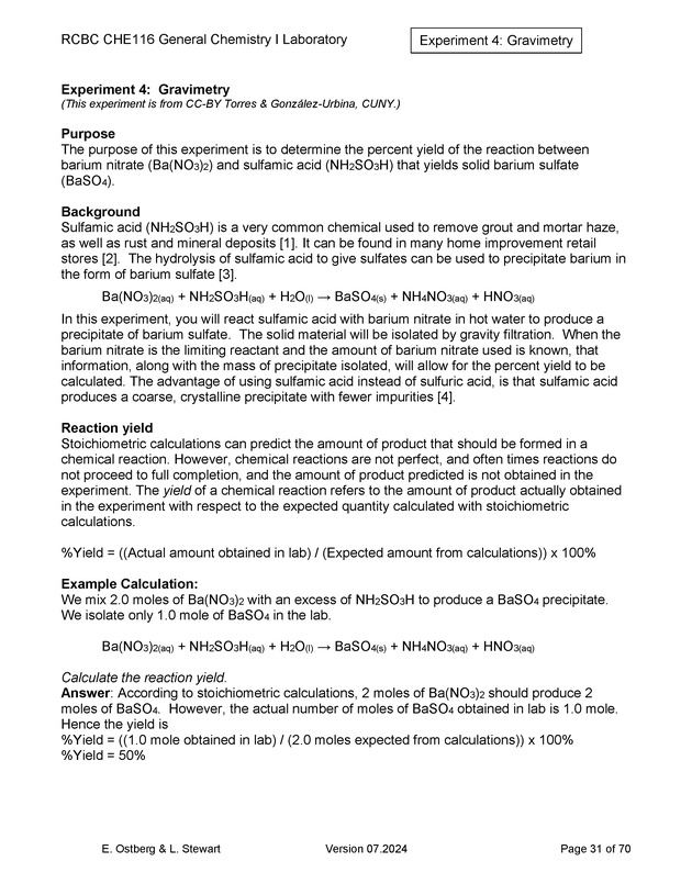 RCBC CHE116 General Chemistry I Laboratory - New Page