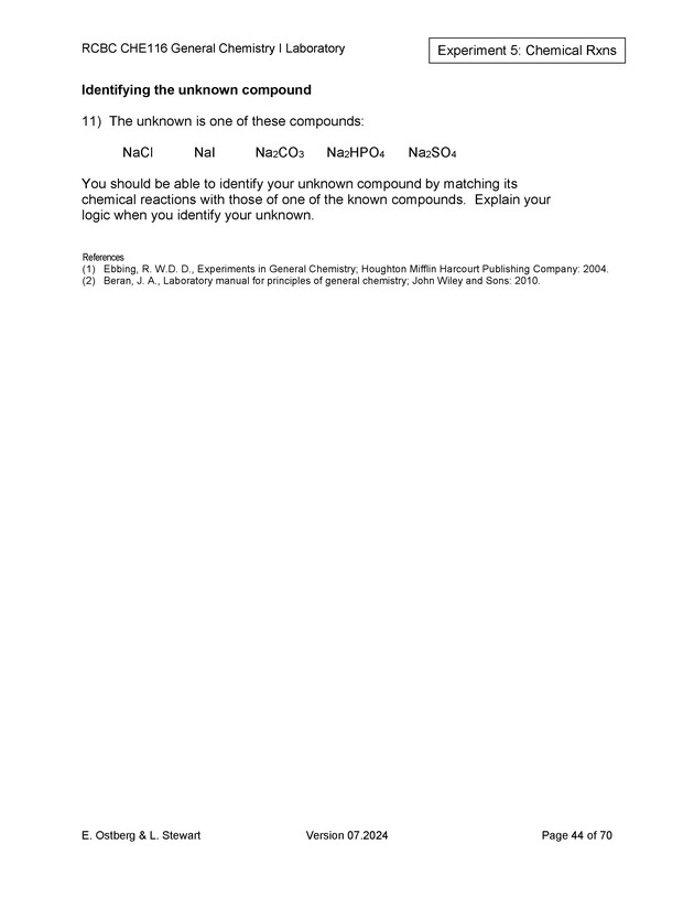 RCBC CHE116 General Chemistry I Laboratory - New Page