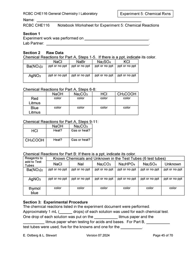 RCBC CHE116 General Chemistry I Laboratory - New Page