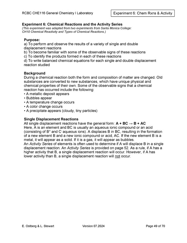 RCBC CHE116 General Chemistry I Laboratory - New Page