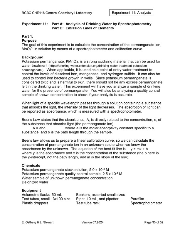 RCBC CHE116 General Chemistry I Laboratory - New Page