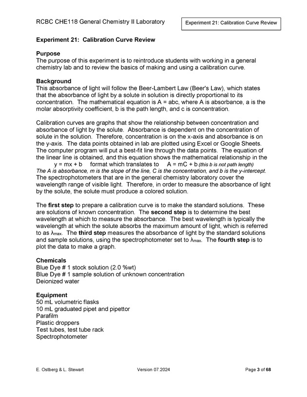 RCBC CHE118 General Chemistry II Laboratory - New Page