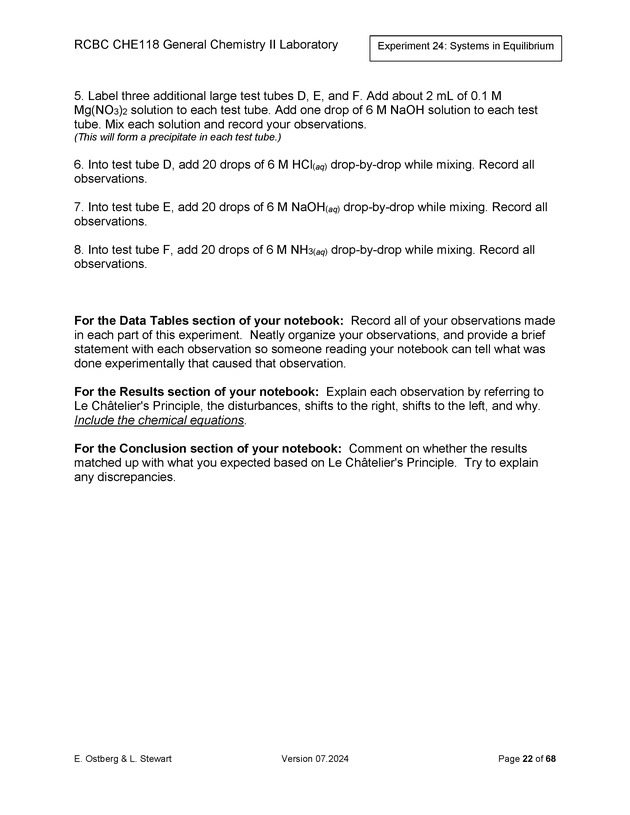 RCBC CHE118 General Chemistry II Laboratory - New Page