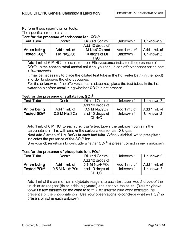 RCBC CHE118 General Chemistry II Laboratory - New Page