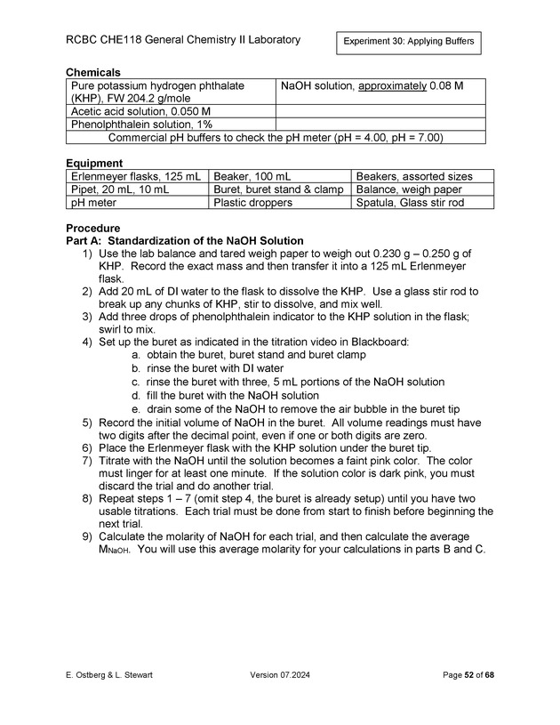 RCBC CHE118 General Chemistry II Laboratory - New Page