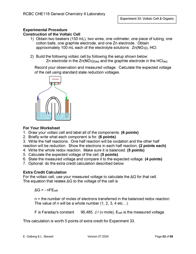 RCBC CHE118 General Chemistry II Laboratory - New Page