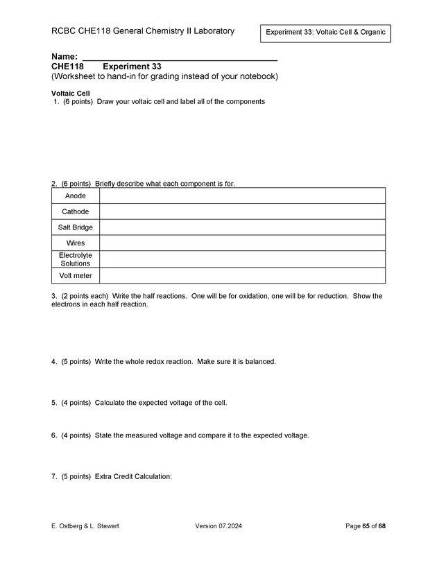 RCBC CHE118 General Chemistry II Laboratory - New Page