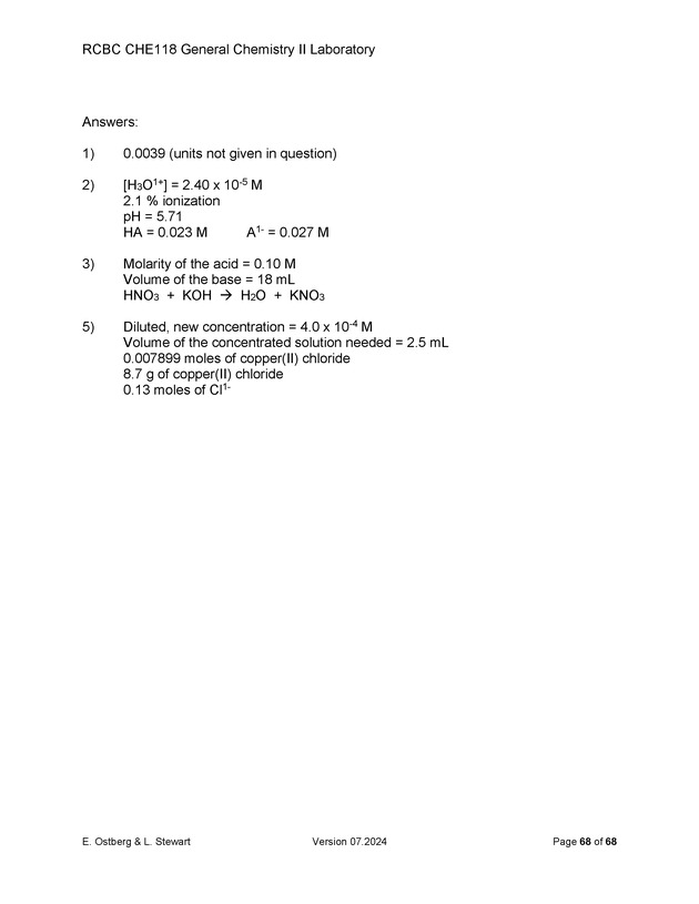 RCBC CHE118 General Chemistry II Laboratory - New Page