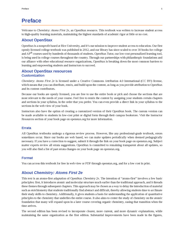 Chemistry: Atoms First - New Page 10