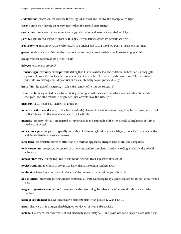Chemistry: Atoms First - New Page 188