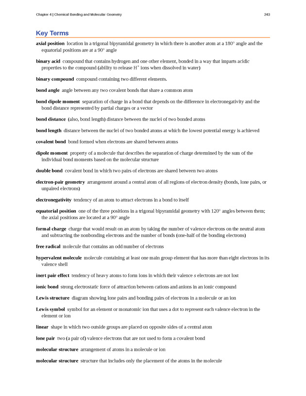 Chemistry: Atoms First - New Page 252