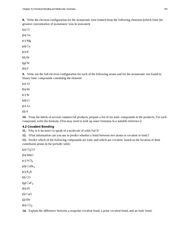 Chemistry: Atoms First - New Page 256