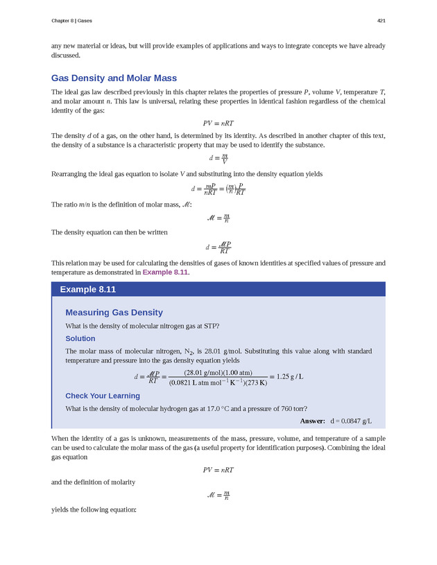 Chemistry: Atoms First - New Page 430