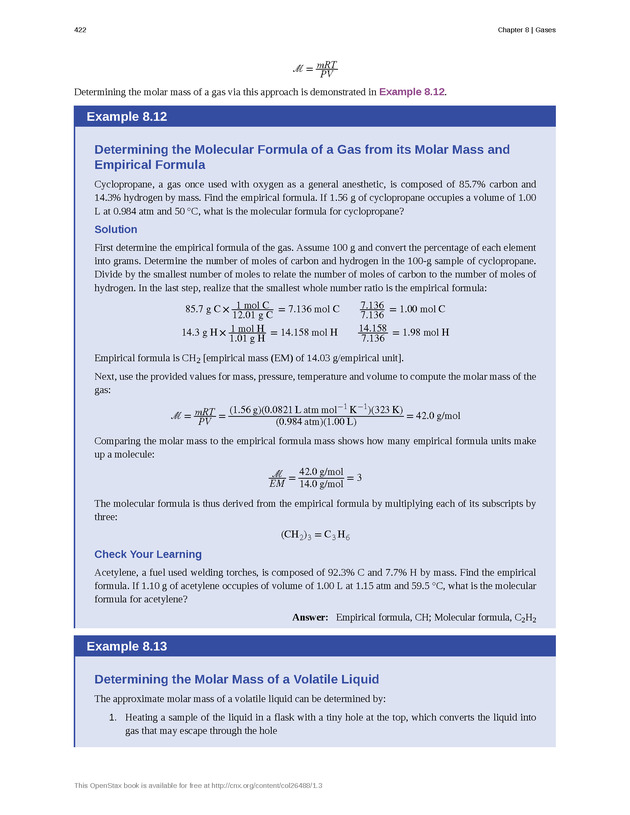 Chemistry: Atoms First - New Page 431