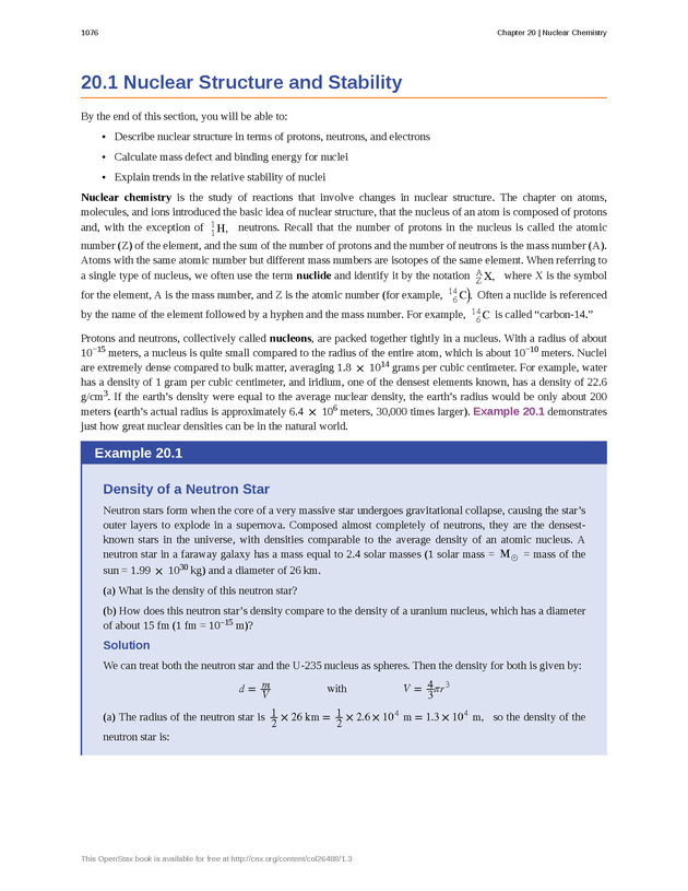 Chemistry: Atoms First - Preface 2075
