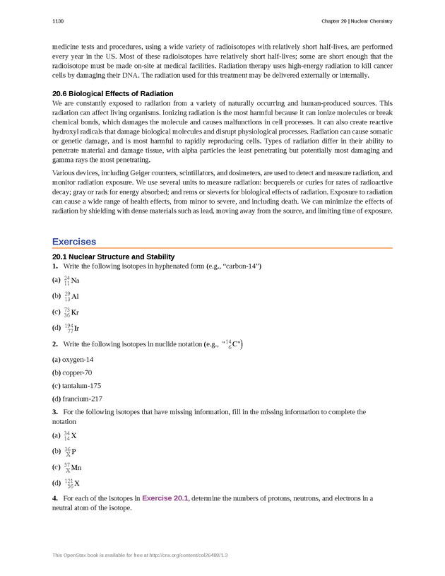 Chemistry: Atoms First - Preface 2129