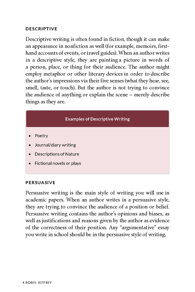About Writing: A Guide - Page 4