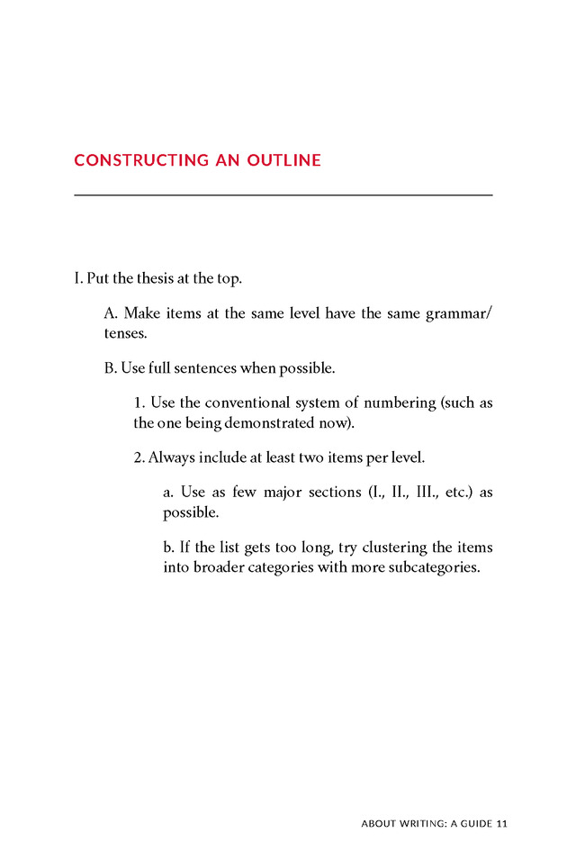 About Writing: A Guide - Page 11