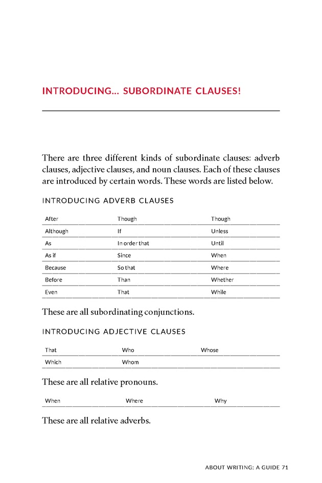 About Writing: A Guide - Page 71