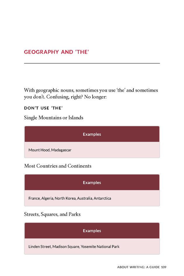 About Writing: A Guide - Page 109