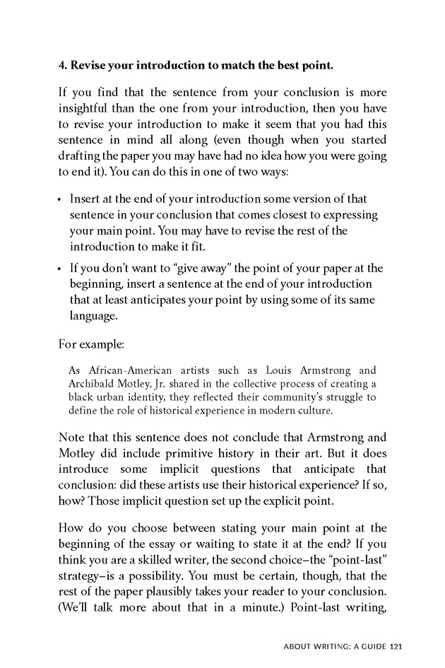 About Writing: A Guide - Page 121