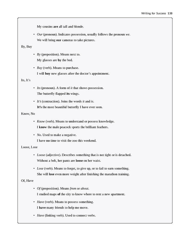 Writing for Success - Page 138
