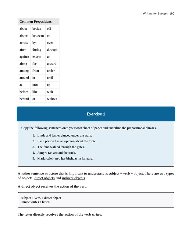 Writing for Success - Page 180