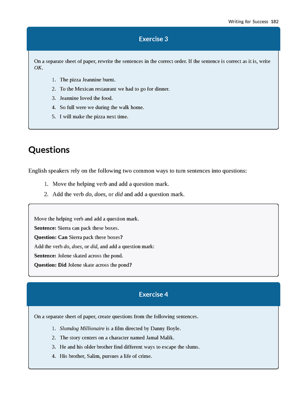 Writing for Success - Page 182