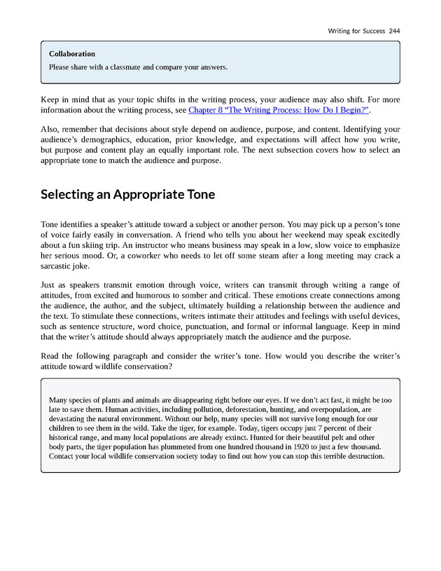 Writing for Success - Page 244