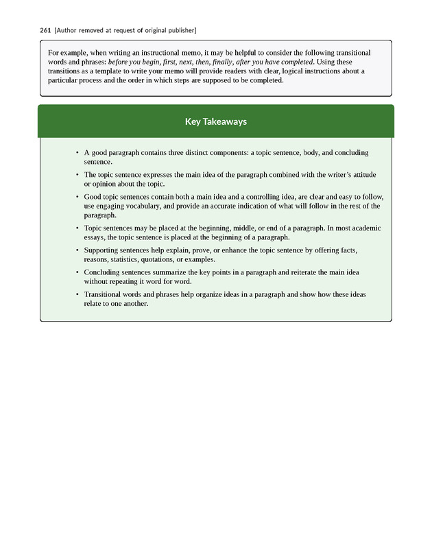 Writing for Success - Page 261