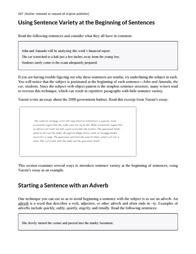 Writing for Success - Page 267