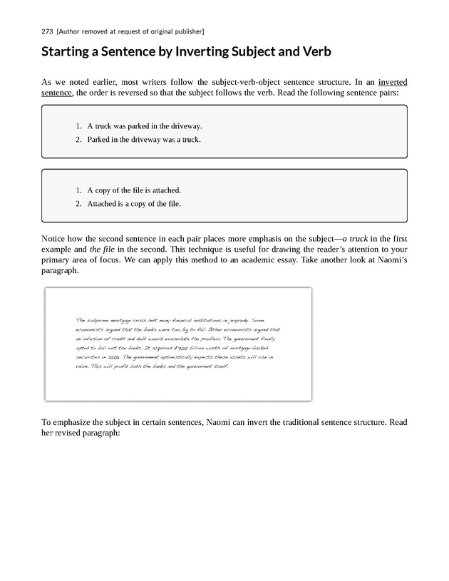 Writing for Success - Page 273