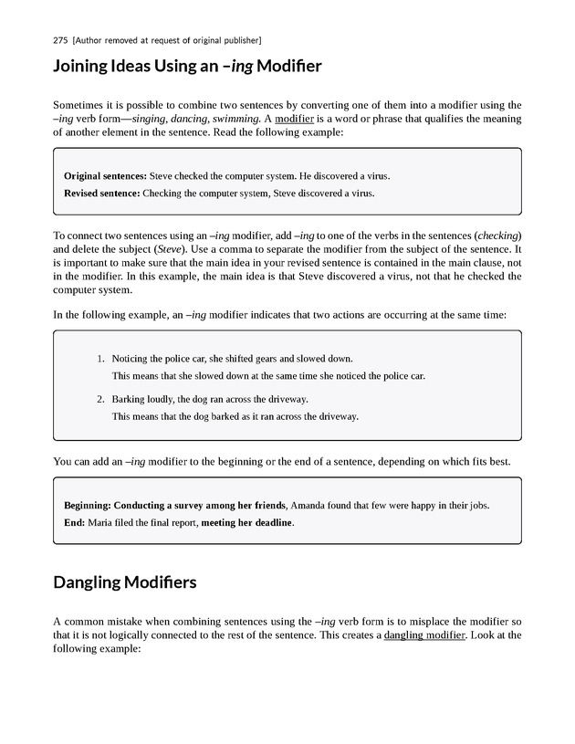 Writing for Success - Page 275