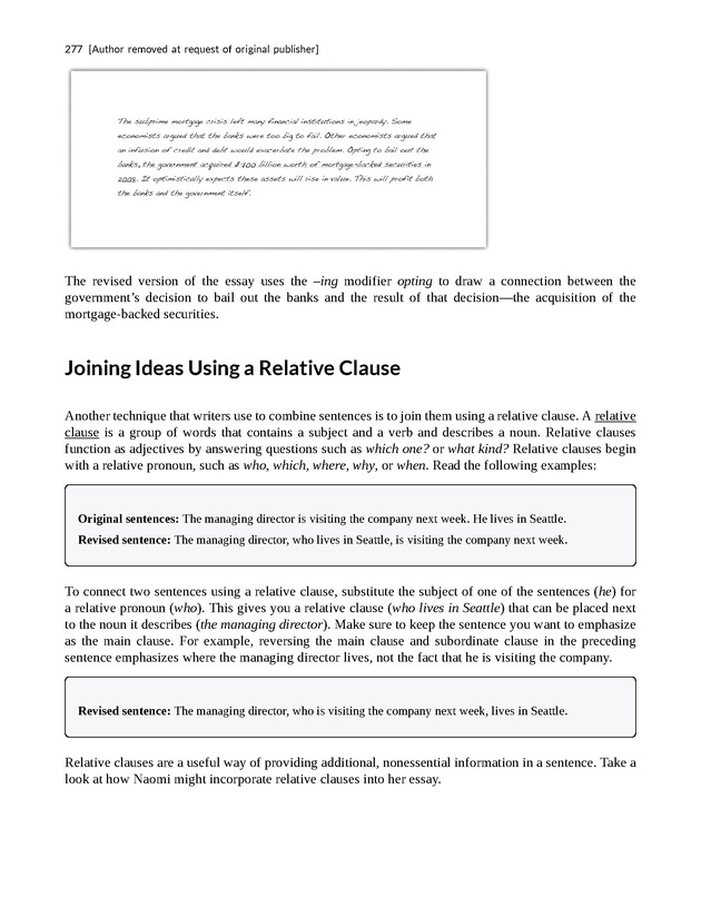 Writing for Success - Page 277
