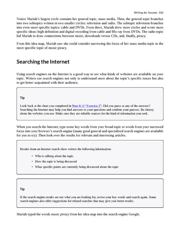 Writing for Success - Page 312
