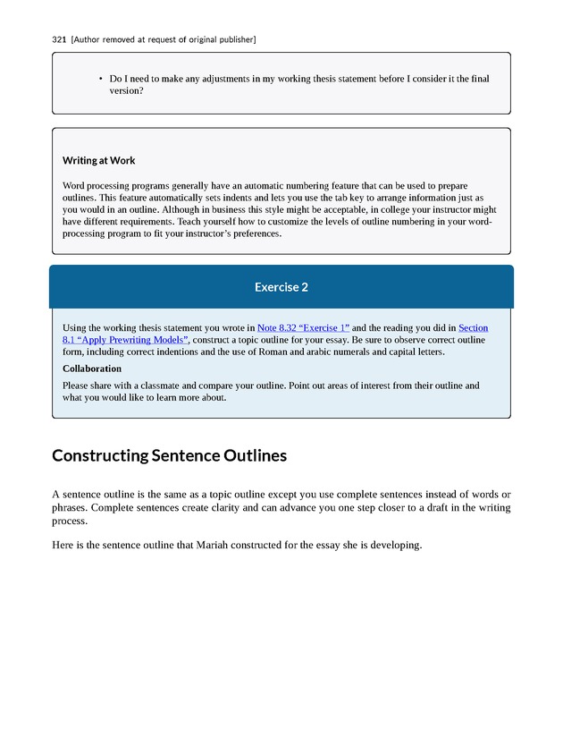 Writing for Success - Page 321