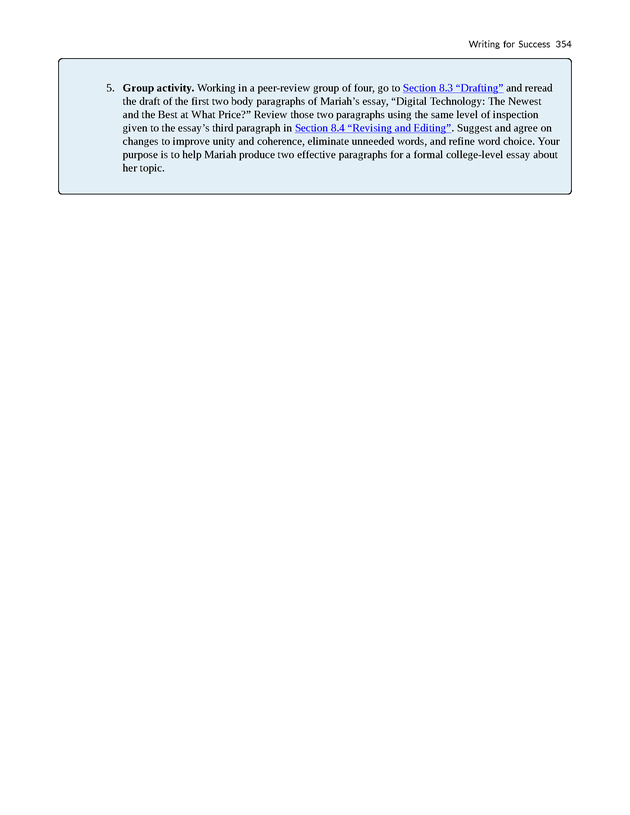 Writing for Success - Page 354