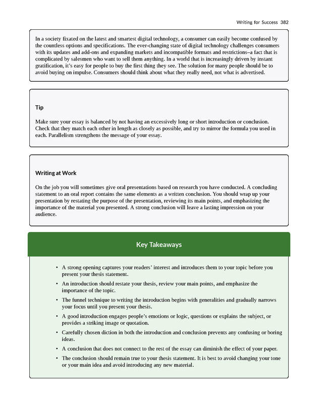 Writing for Success - Page 382