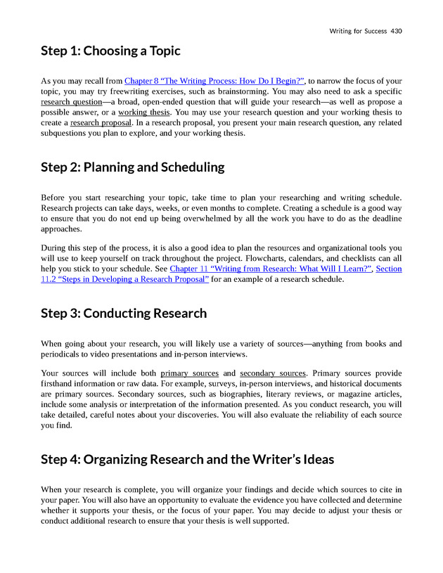 Writing for Success - Page 430
