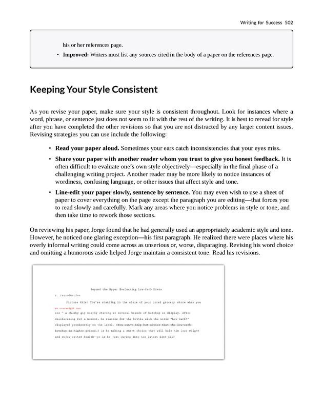 Writing for Success - Page 502