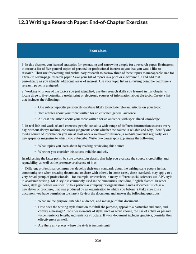 Writing for Success - Page 516