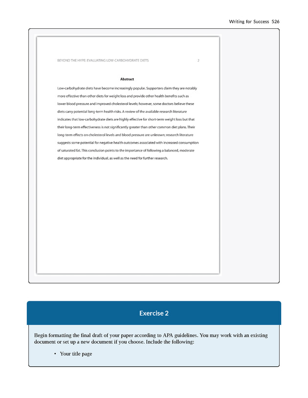 Writing for Success - Page 526